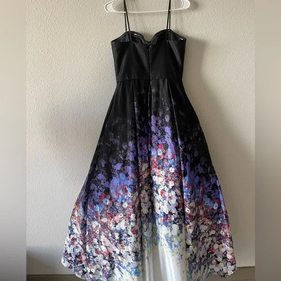 Adam Black Satin Dress - Picture 8 of 11